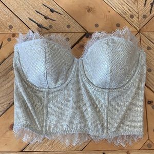 Victoria’s Secret lace bralette/corset 34C